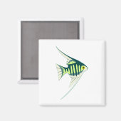 Aimant Poisson tropical (Recto/Verso)