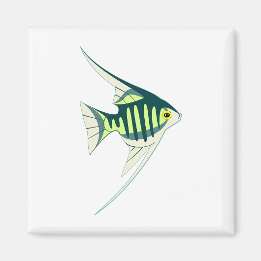 Aimant Poisson tropical (Devant)