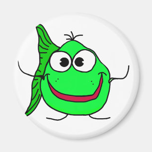 Aimant Poissons de bande dessinée