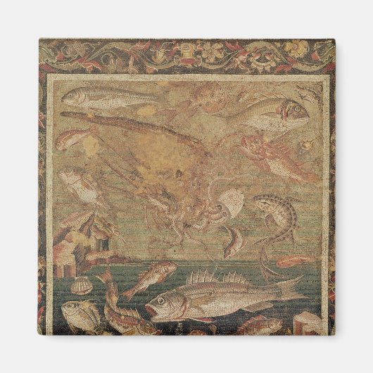 Aimant Poissons, mollusques et crustacés (Devant)