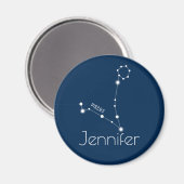 Aimant Poissons personnalisés Constellation Zodiaque (Recto/Verso)
