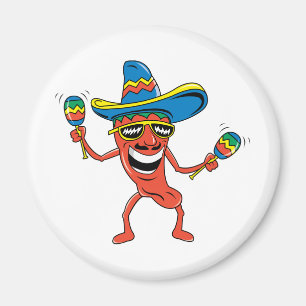 Aimant Poivre de piment mexicain