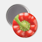 Aimant Poivron rouge (Recto/Verso)