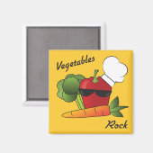 Aimant Poivron rouge à légumes (Recto/Verso)