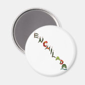 Aimant Poivrons Enchilada Chili (Recto/Verso)