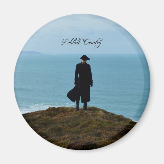 Aimant Poldark Pays Photo Cornwall Angleterre (Devant)