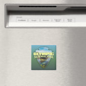 Aimant Pôle olympique (flèche) (In Situ (Lave-vaisselle))