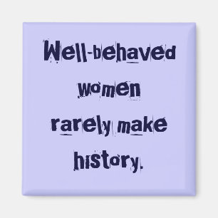Aimant poli de femmes