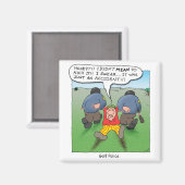 Aimant Police de golf (Recto/Verso)