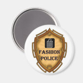 Aimant Police de mode (Recto/Verso)