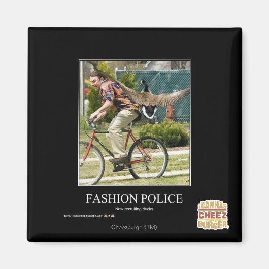 Aimant Police de mode (Devant)