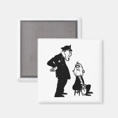 Aimant Police et cambriolage (Recto/Verso)