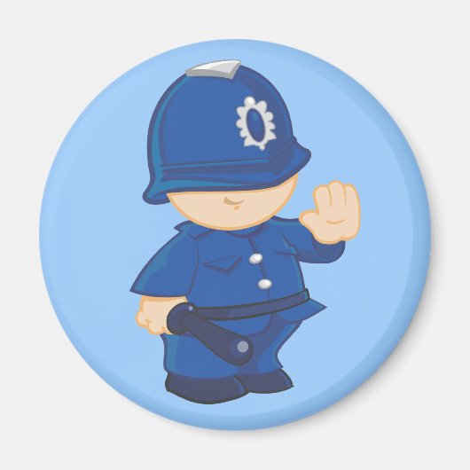 Aimant Policier (Devant)