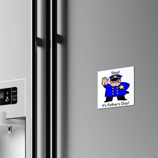 Aimant Policier - Fête des pères