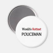 Aimant Policier le plus chaud du monde (Recto/Verso)