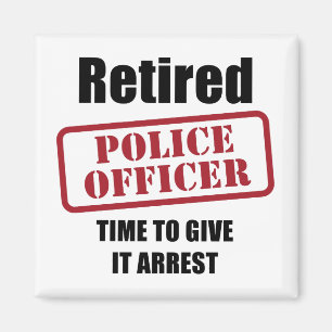 Aimant Policier retiré