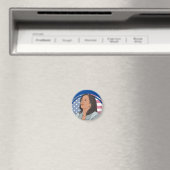 Aimant Politique Kamala Harris (In Situ (Lave-vaisselle))