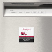 Aimant Polkadot LadybugsBébé Douche Favoriser l'aimant (In Situ (Lave-vaisselle))