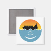 Aimant pollution par les océans (Recto/Verso)