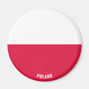 Aimant Pologne Drapeau charmant patriotique