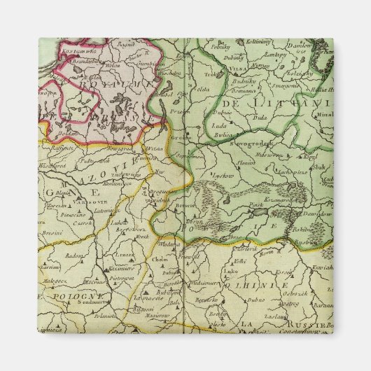 Aimant Pologne et Lituanie (Devant)