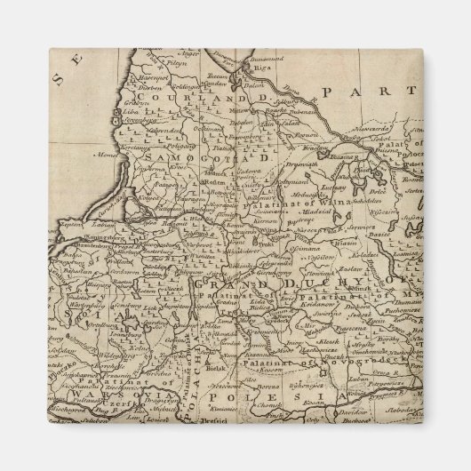 Aimant Pologne et Lituanie (Devant)