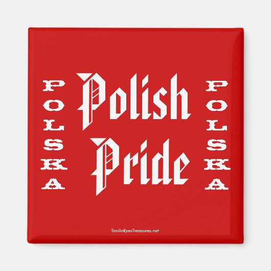 Aimant Polska Pride (Devant)