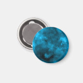 Aimant Polygone bleu (Recto/Verso)