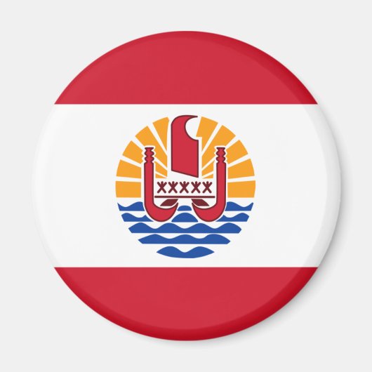 Aimant polynésie française (Devant)