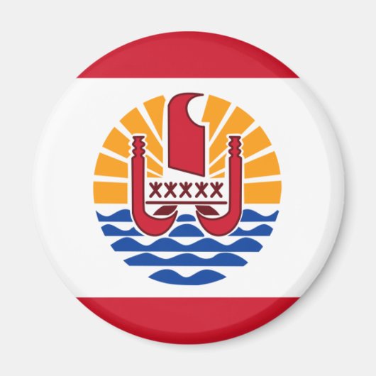 Aimant polynésie française (Devant)