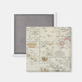 Aimant Polynésie, îles du Pacifique (Recto/Verso)