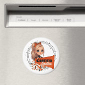 Aimant pom-pom girl (In Situ (Lave-vaisselle))