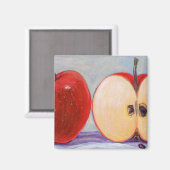 Aimant Pomme coupée (Recto/Verso)