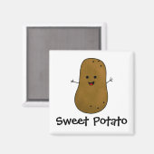 Aimant Pomme de terre sucrée (Recto/Verso)