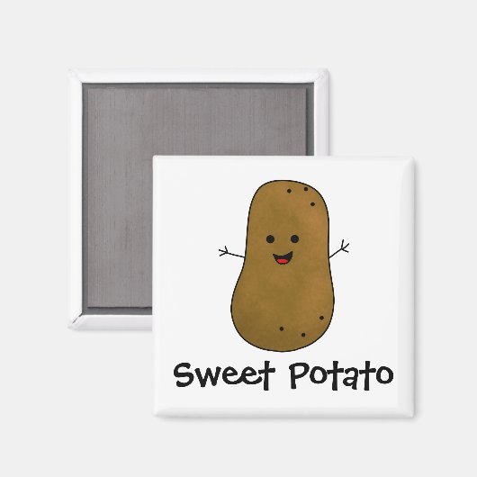 Aimant Pomme de terre sucrée (Recto/Verso)