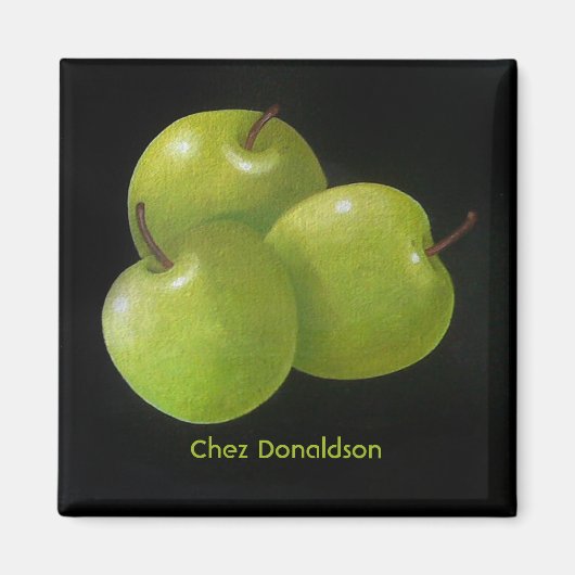 Aimant Pomme fraîche (Devant)