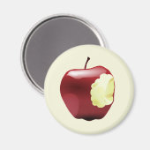 Aimant Pomme mordue (Recto/Verso)