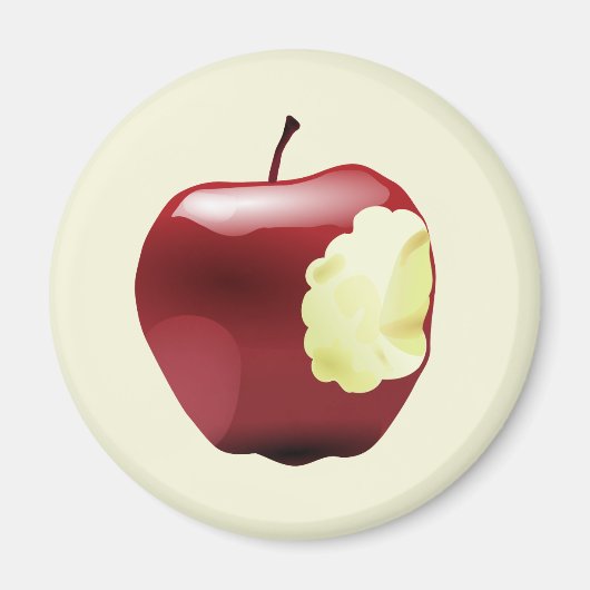 Aimant Pomme mordue (Devant)