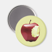 Aimant Pomme mordue (Recto/Verso)