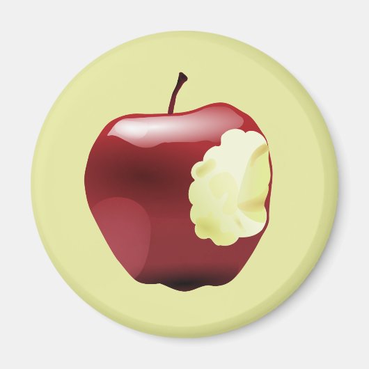 Aimant Pomme mordue (Devant)