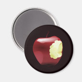 Aimant Pomme mordue (Recto/Verso)