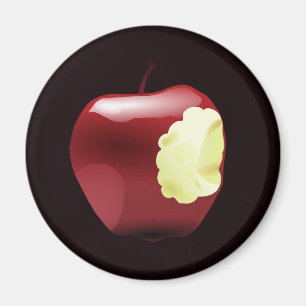 Aimant Pomme mordue