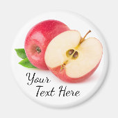 Aimant Pomme rouge (Devant)