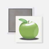 Aimant Pomme verte (Recto/Verso)