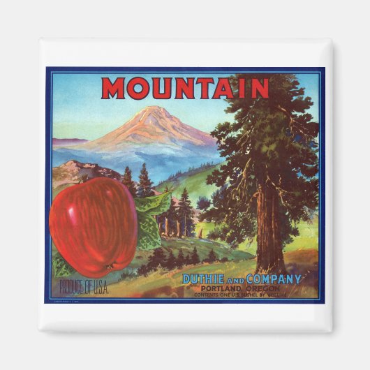 Aimant Pommes de montagne (Devant)