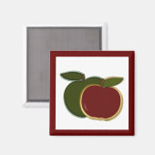 Aimant Pommes de pays (canneberge) (Recto/Verso)
