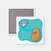 Aimant Pommes de terre > Diamants (Recto/Verso)