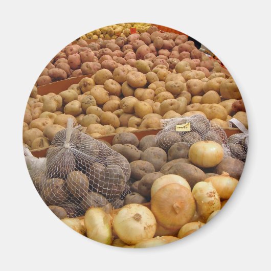 Aimant Pommes de terre du Pérou (Devant)