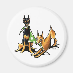 Aimant Pommes du Pinscher miniature n