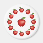 Aimant Pommes, Red Delicious (Devant)